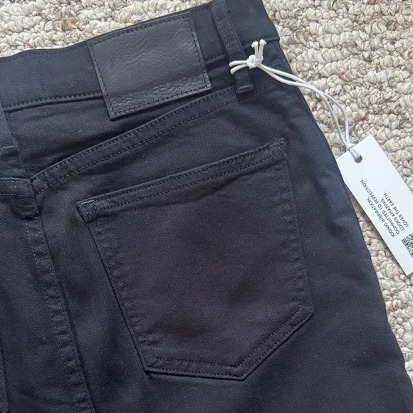 NWT Aritzia Denim Forum Cowgirl Black Micro Skirt - Picture 11 of 14